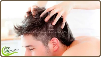 ماساژ سر برای رشد مو 